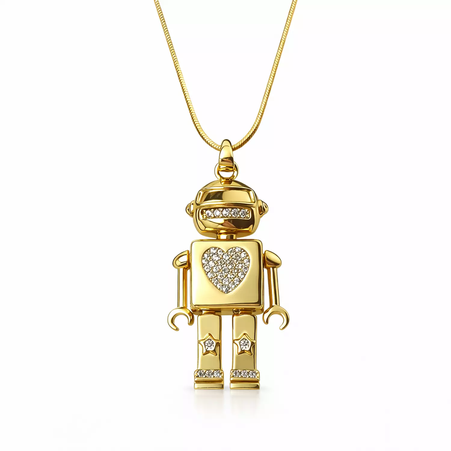 The Lover robot necklace  image