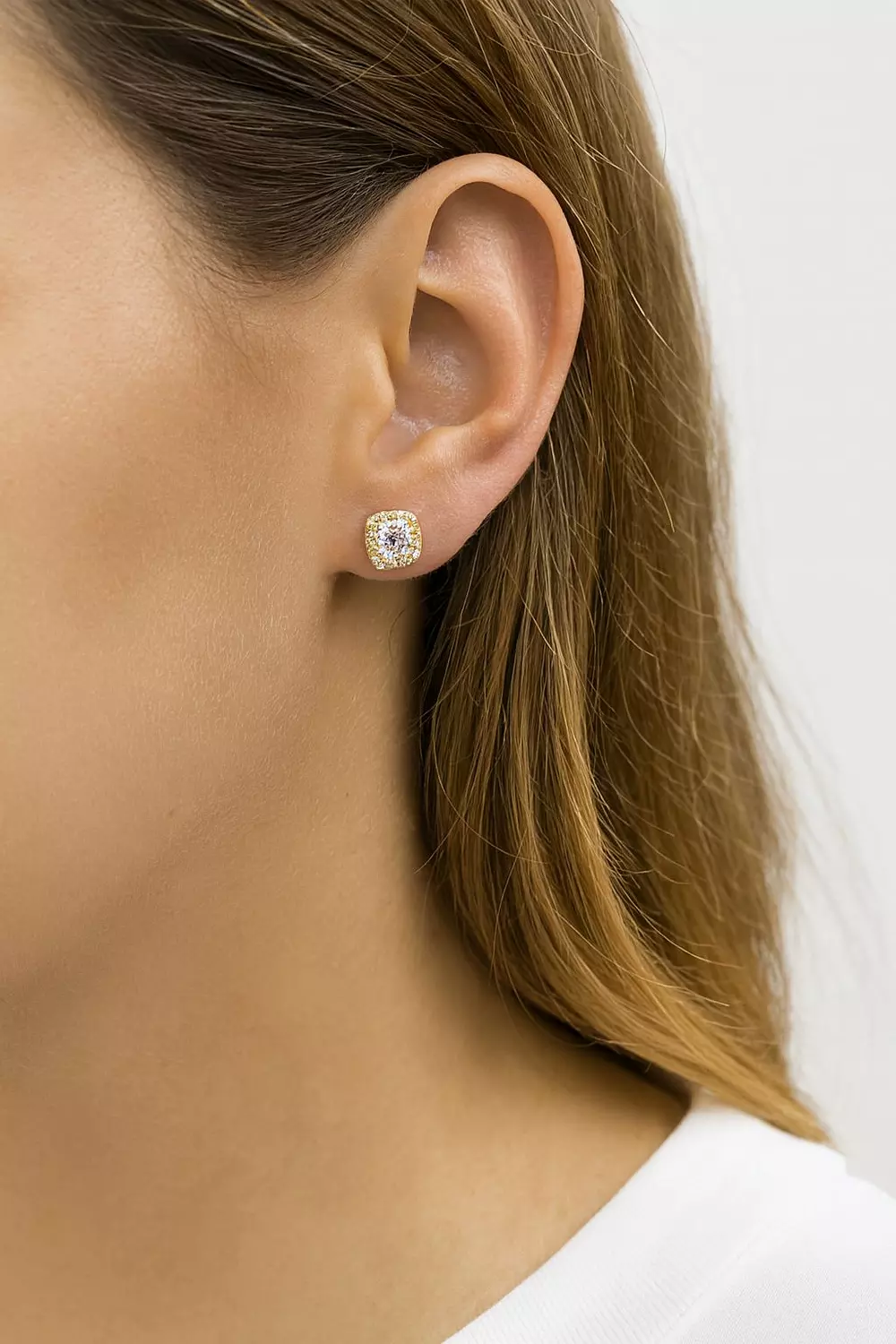 Silver Earrings Daimond 1