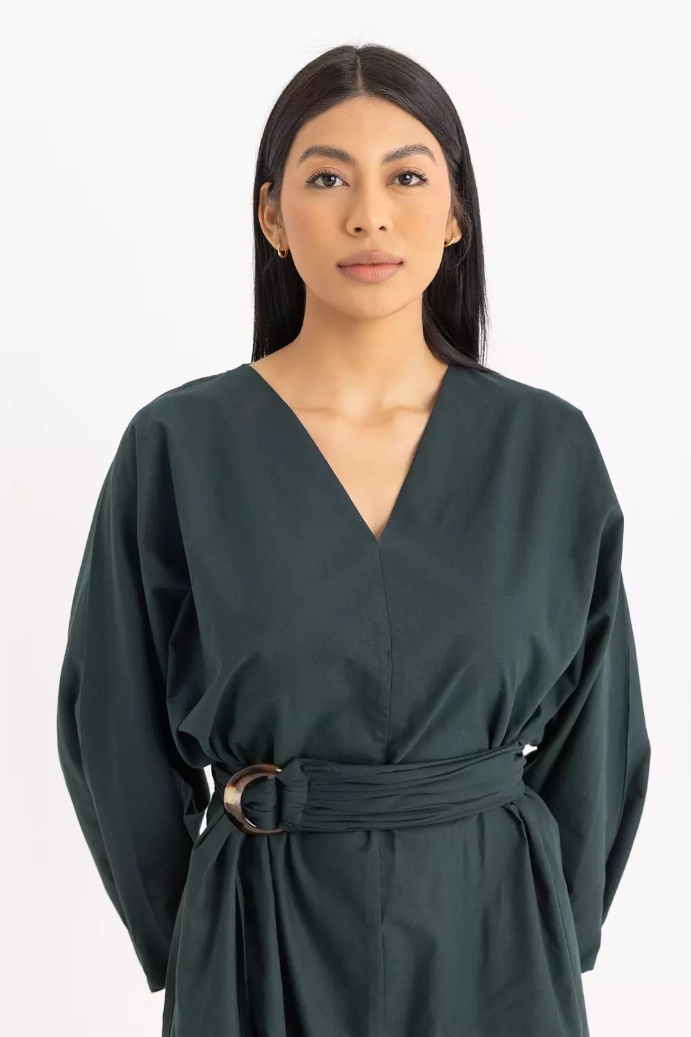 The Aline Oxford Relaxed Dress 3