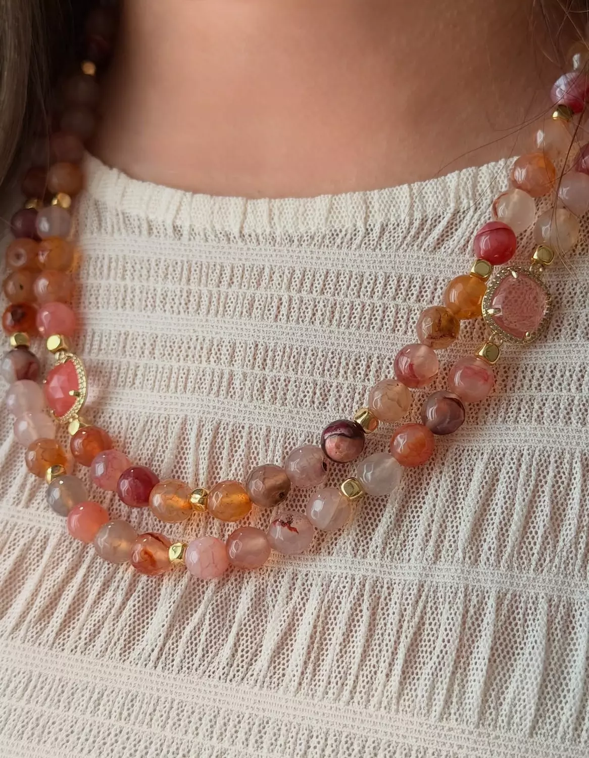 Pinky Rose Agates 6