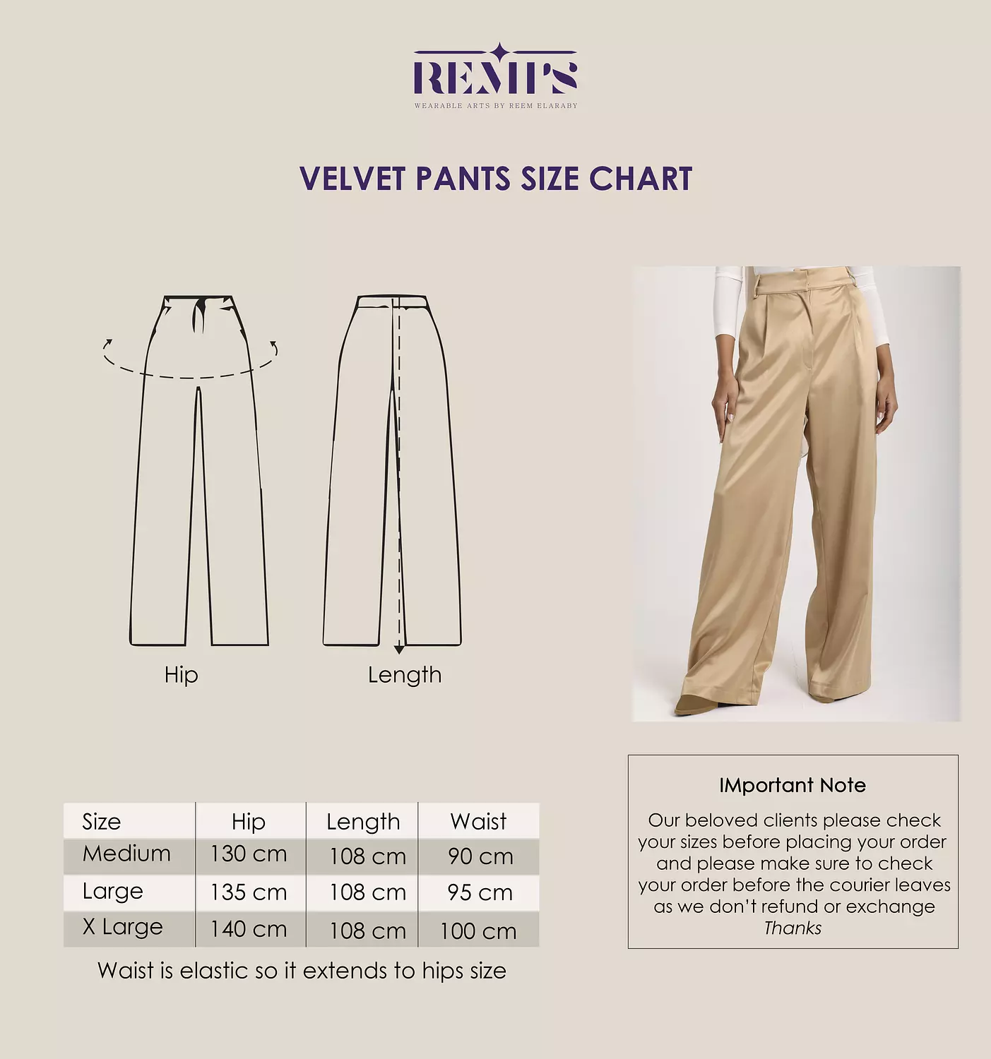 Aura Satin Pants "Black" 2