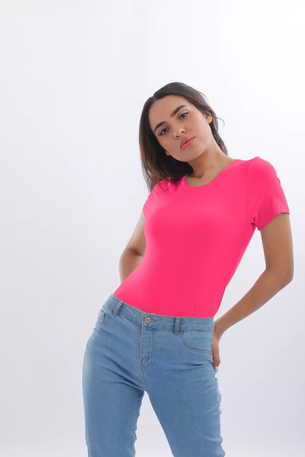 NEW-short sleeve top double layered (70% cotton/30% polyester) 19
