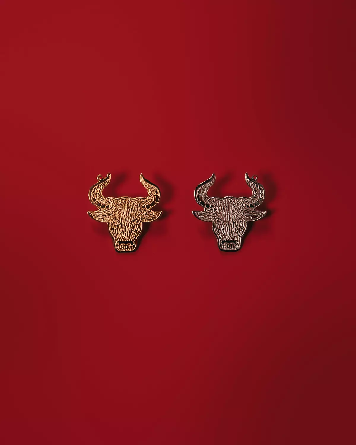 The Bull-Silver Pin image