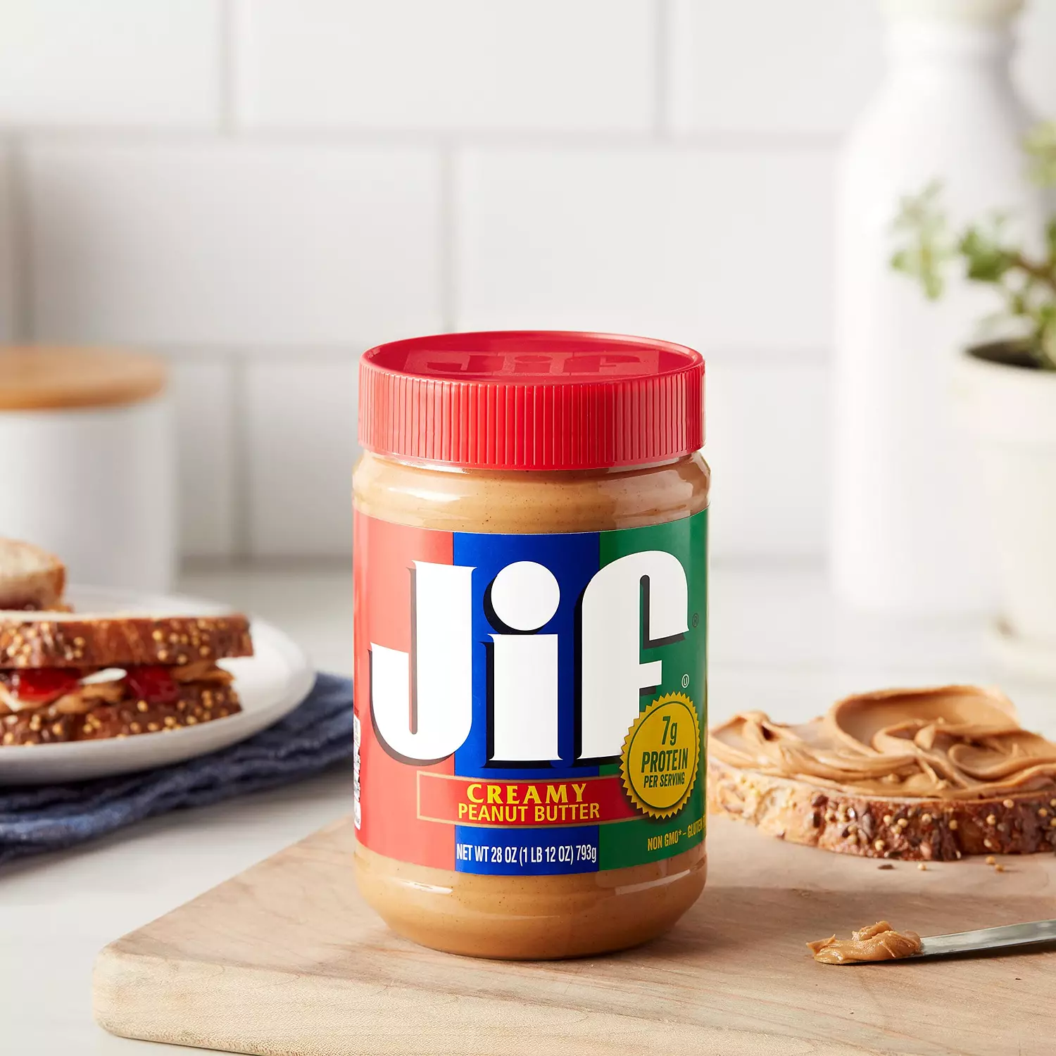 Jif Creamy Peanut Butter 793g image