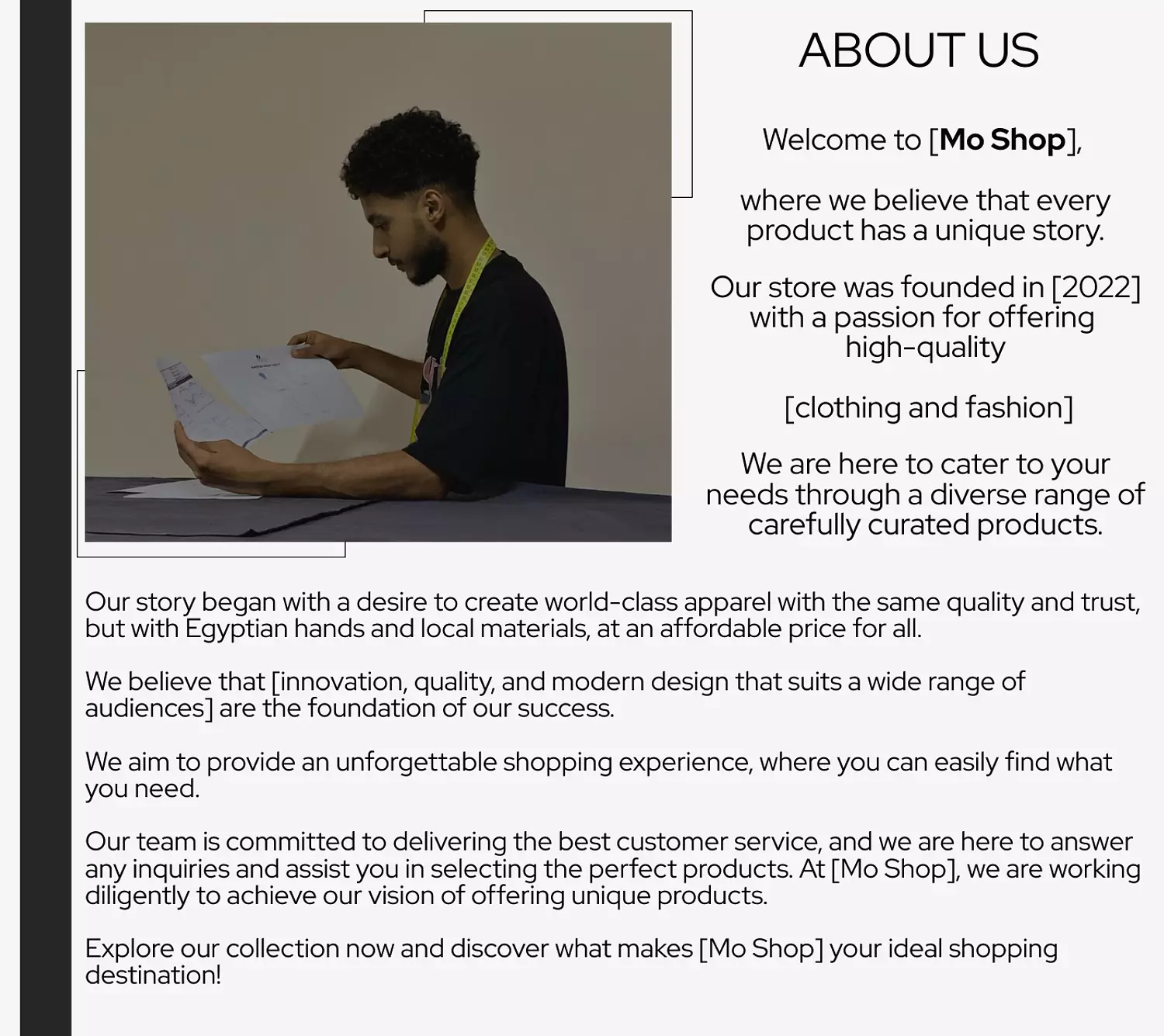 banner image for MO SHOP