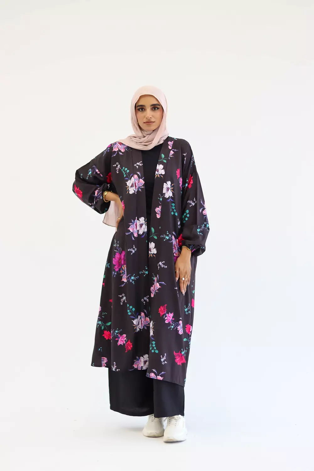 Viola Floral Kimono 2