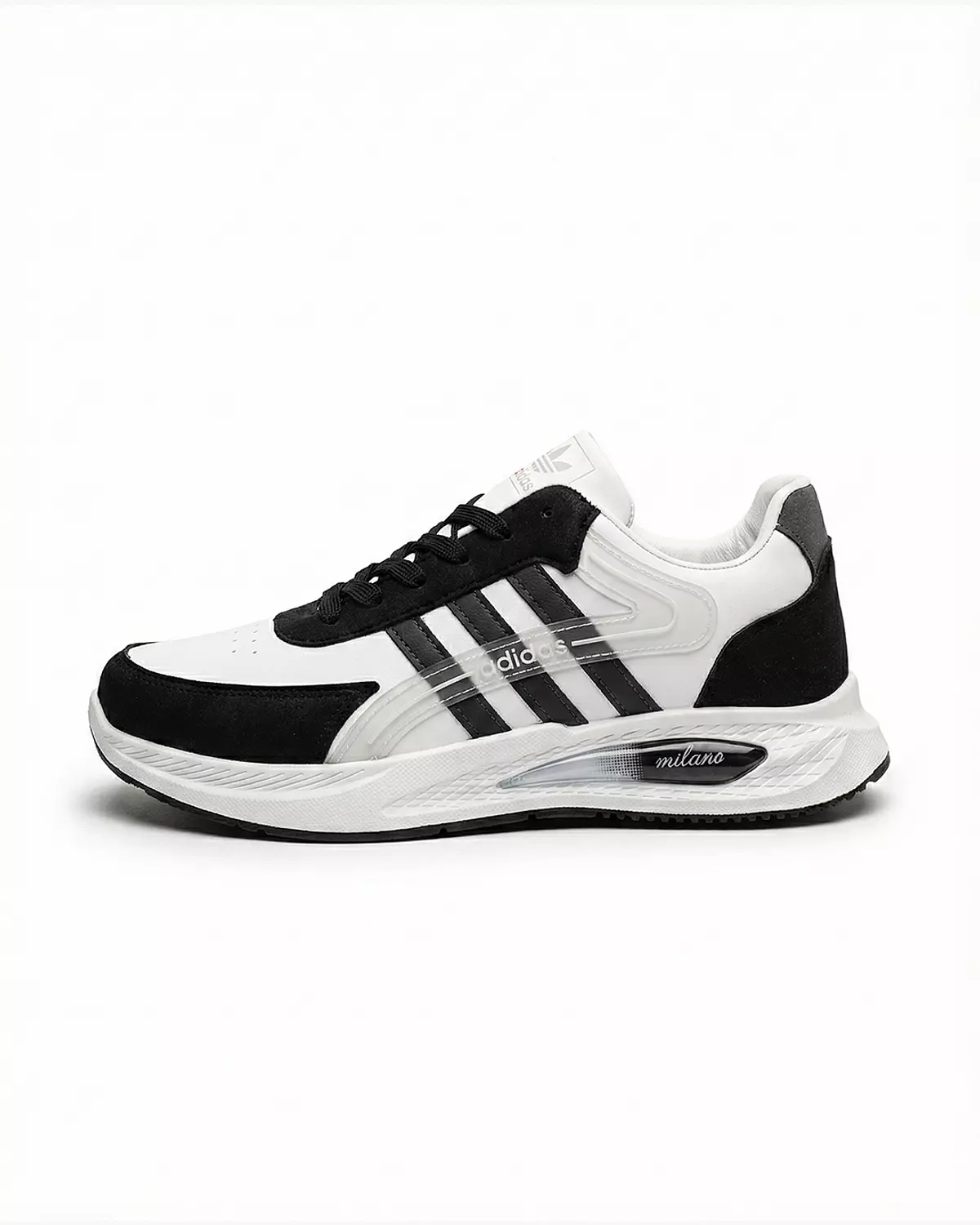 Big Size Men’s Adidas Shoes -Black & White hover image