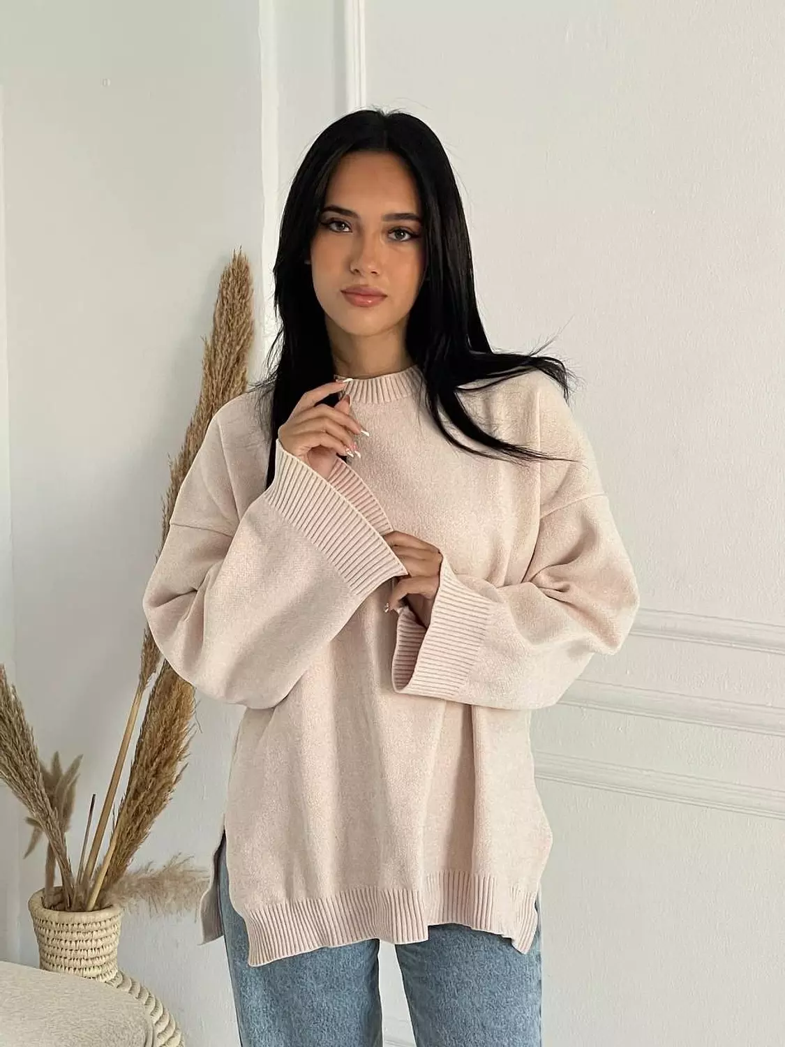 Soft velvet pullover 3