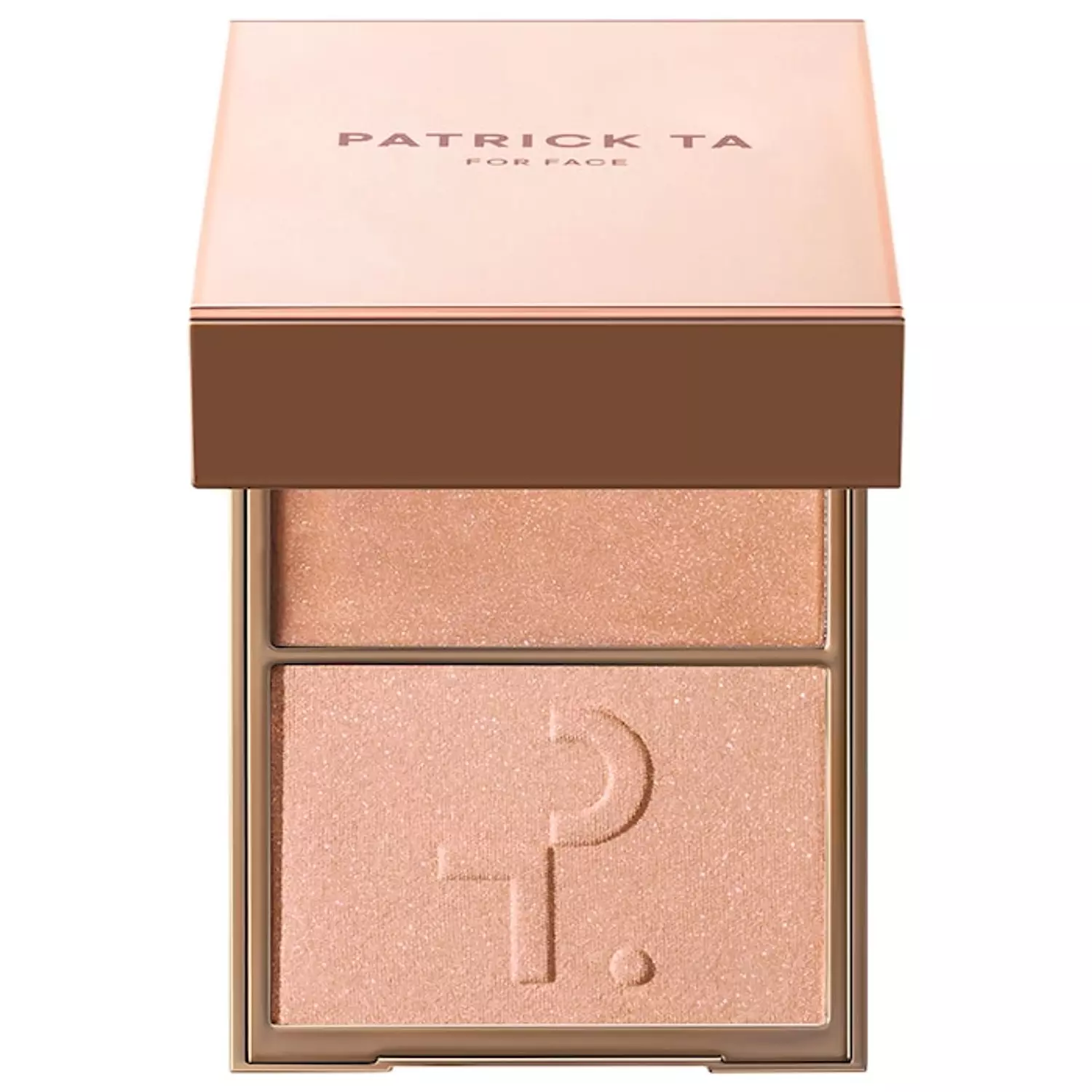 PATRICK TA  Major Glow Creme & Powder Light Reflecting Translucent Highlighter Duo 3