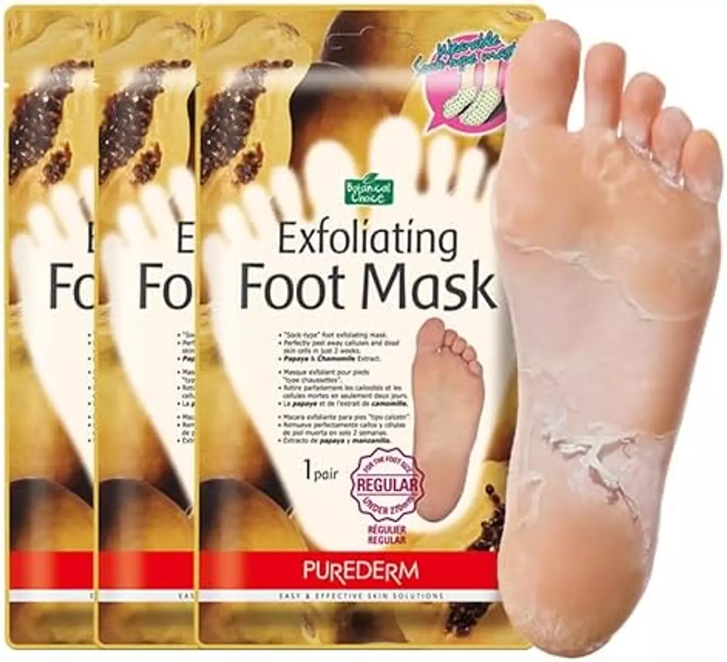 Purederm Exfoliating Foot Mask hover image