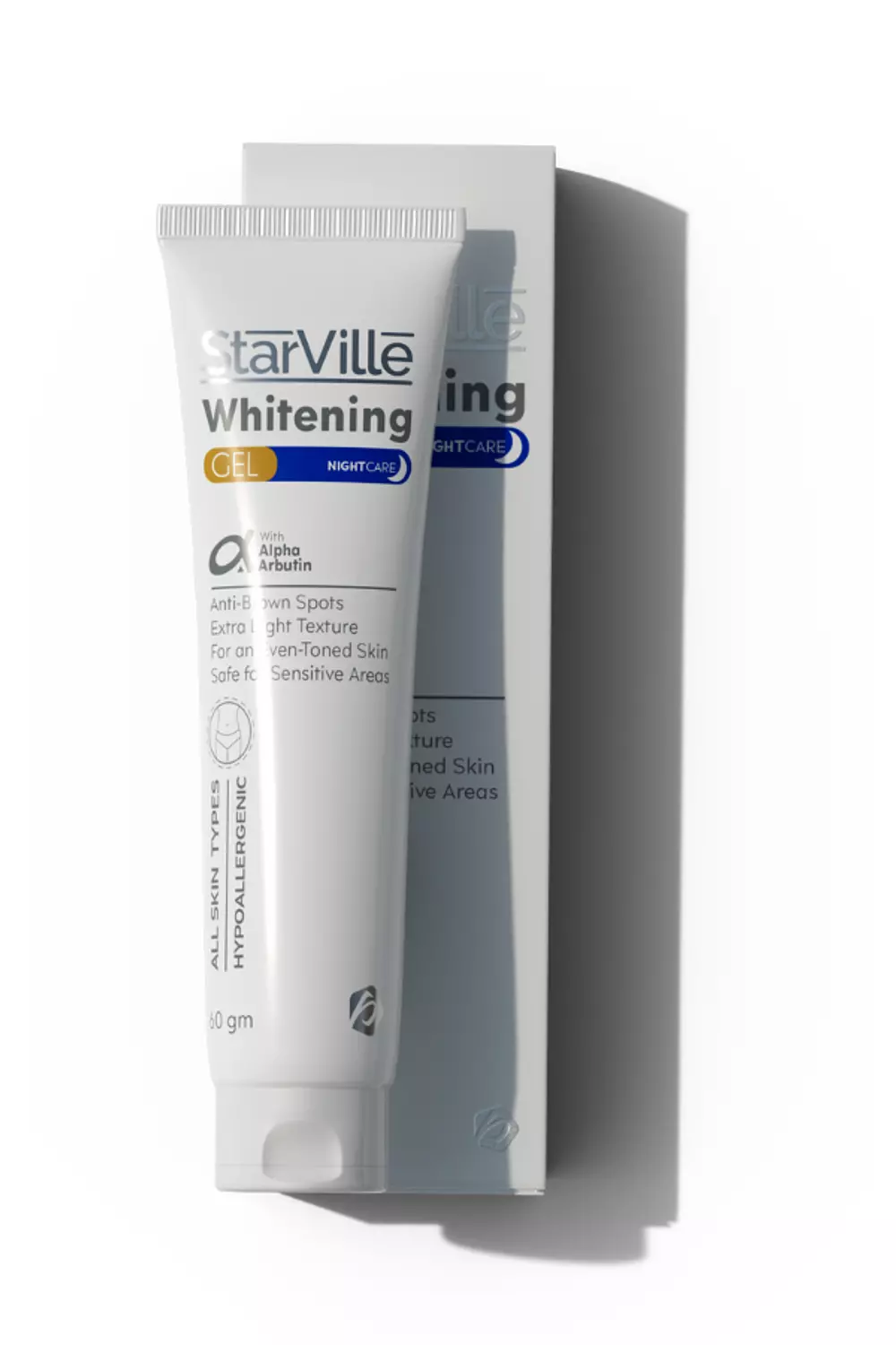 Starville Whitening Night Care Gel - 60 Gm image