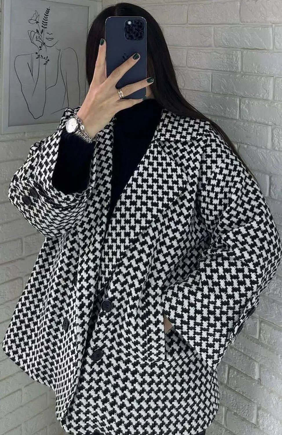 Plaid jacket  image