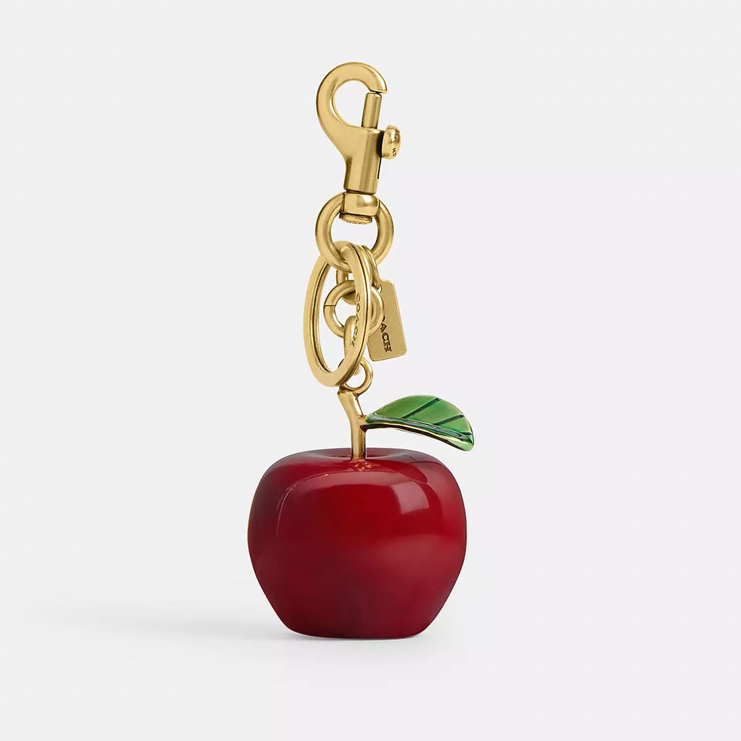 Apple bag charm image