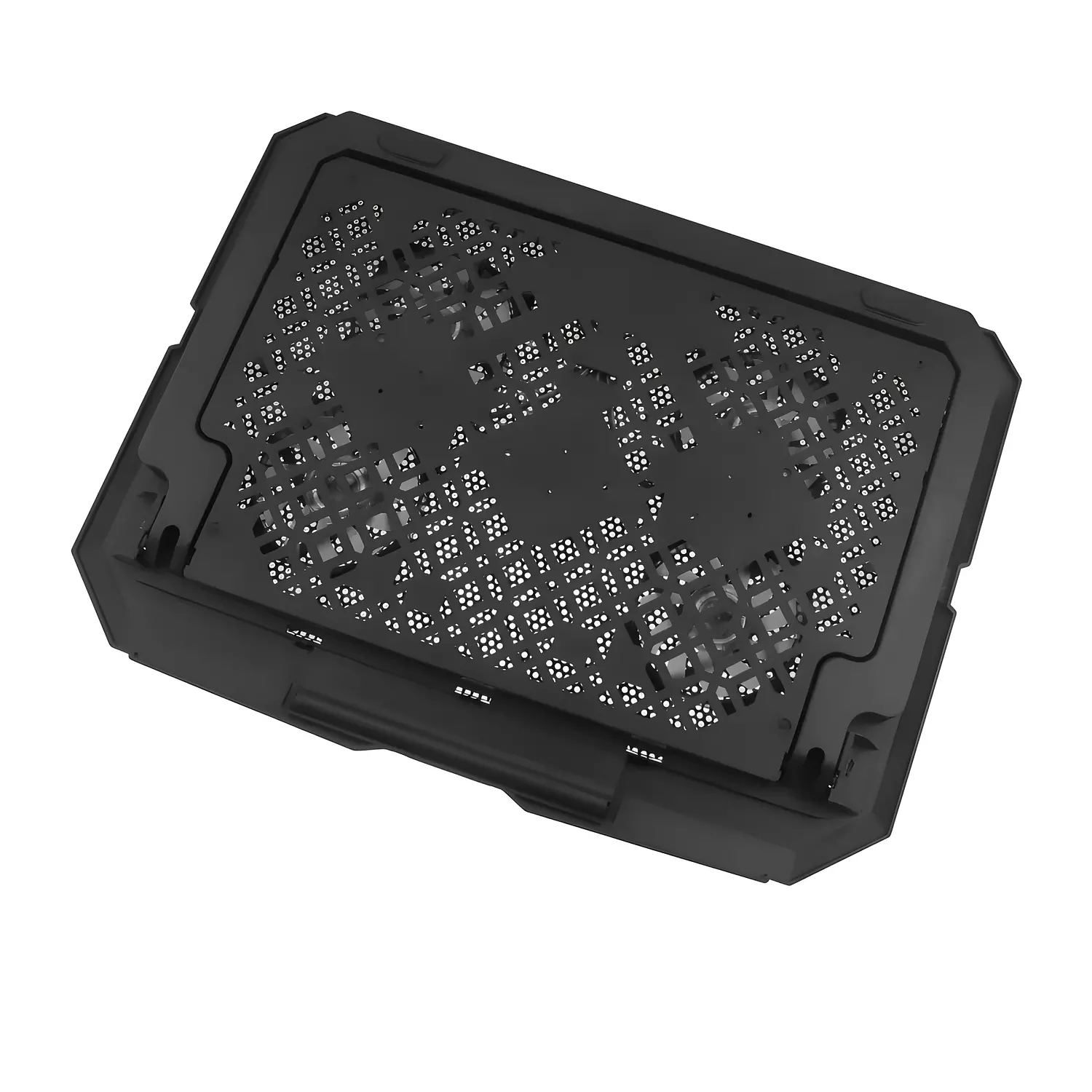 CRASH C4000 Ultra-Thin Laptop Cooling Stand with 4 Fans & LED Lights 5
