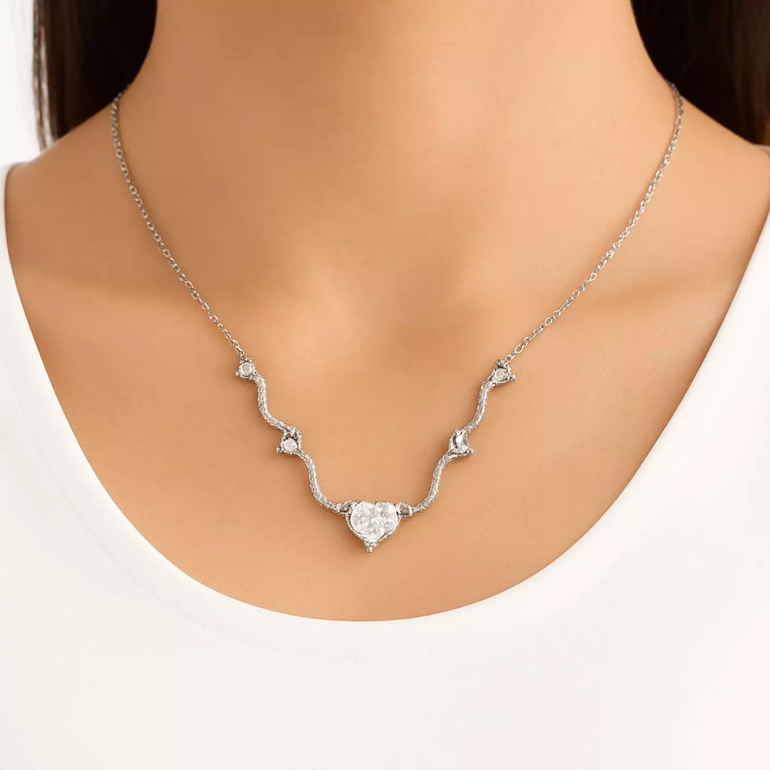  Silver Necklace  image