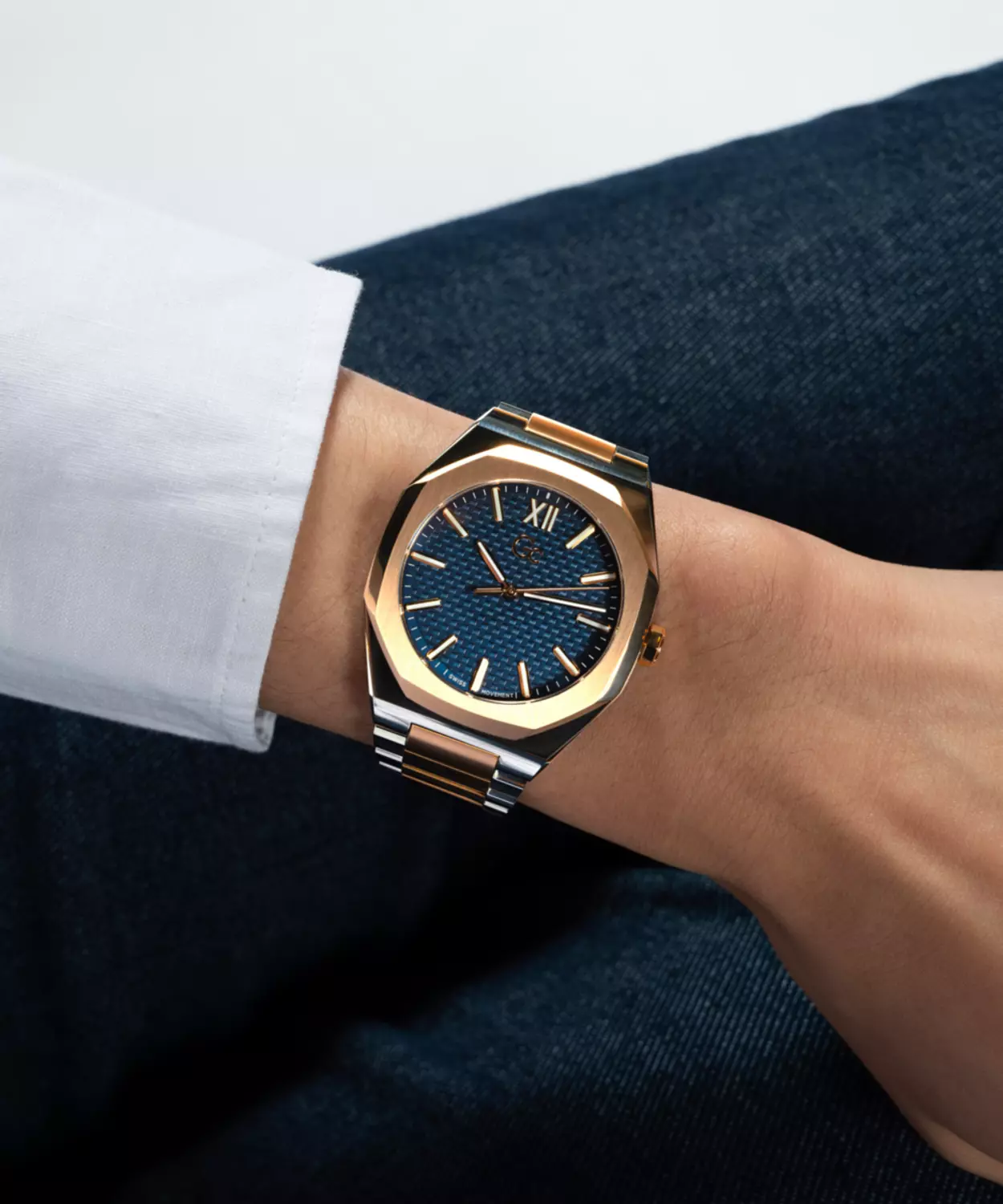 Gc Coussin Sleek Metal Two Tone 6