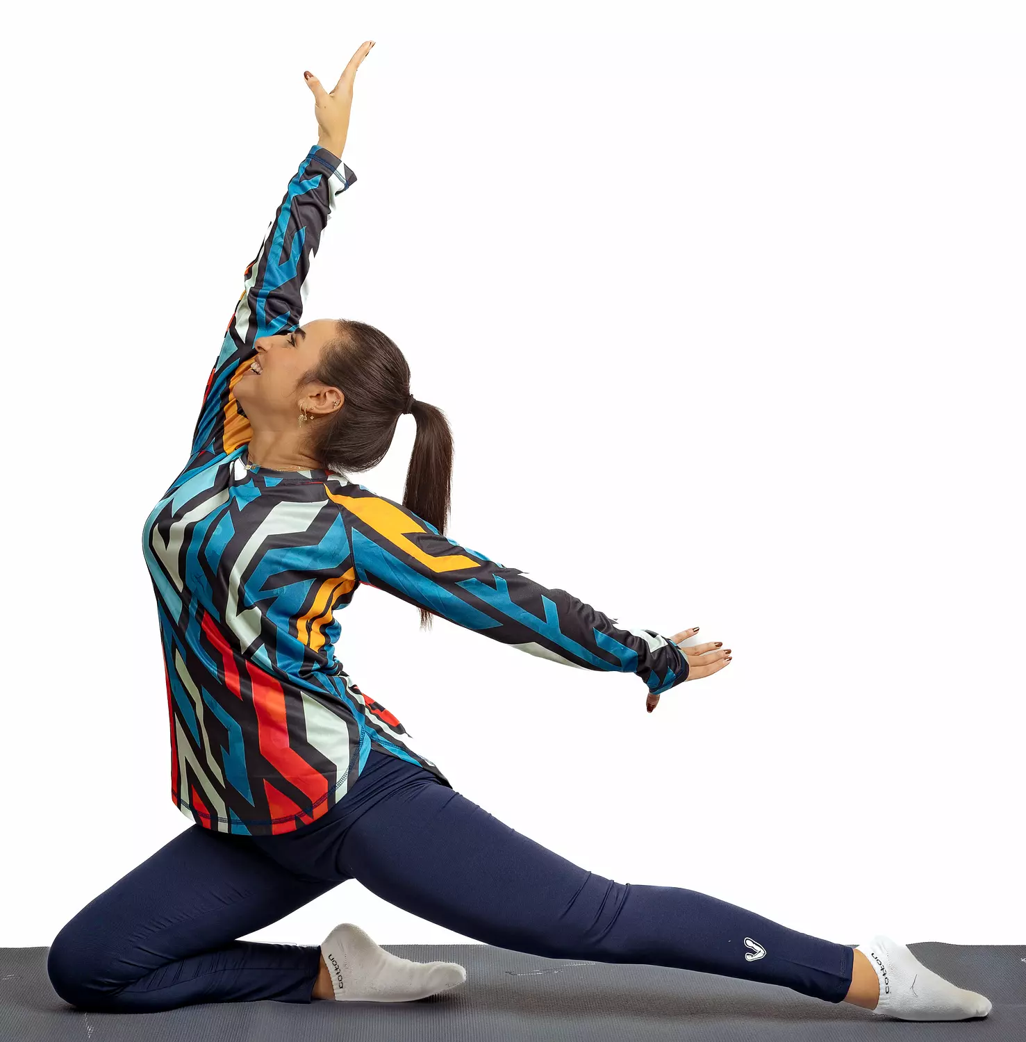 Navy blue leggings image