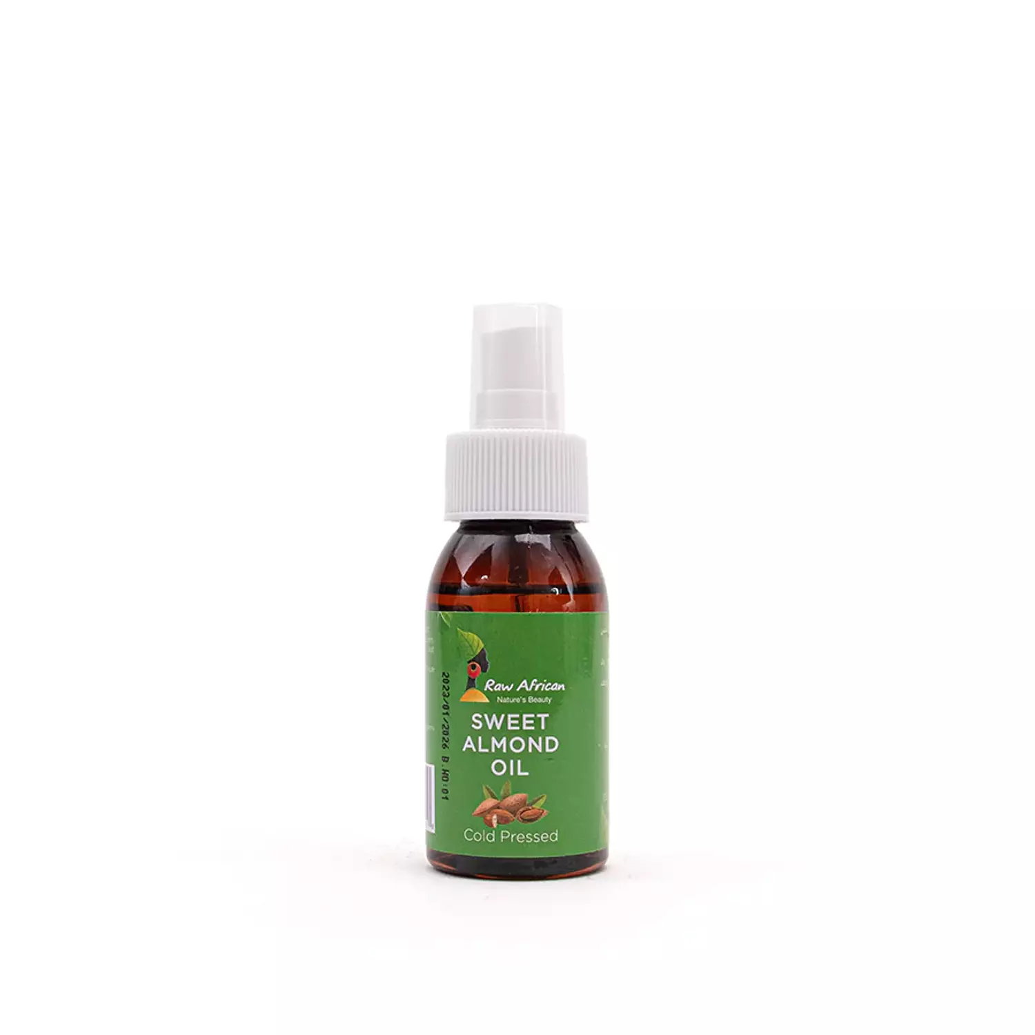 Raw African Sweet Almond Oil - 75 ml  image