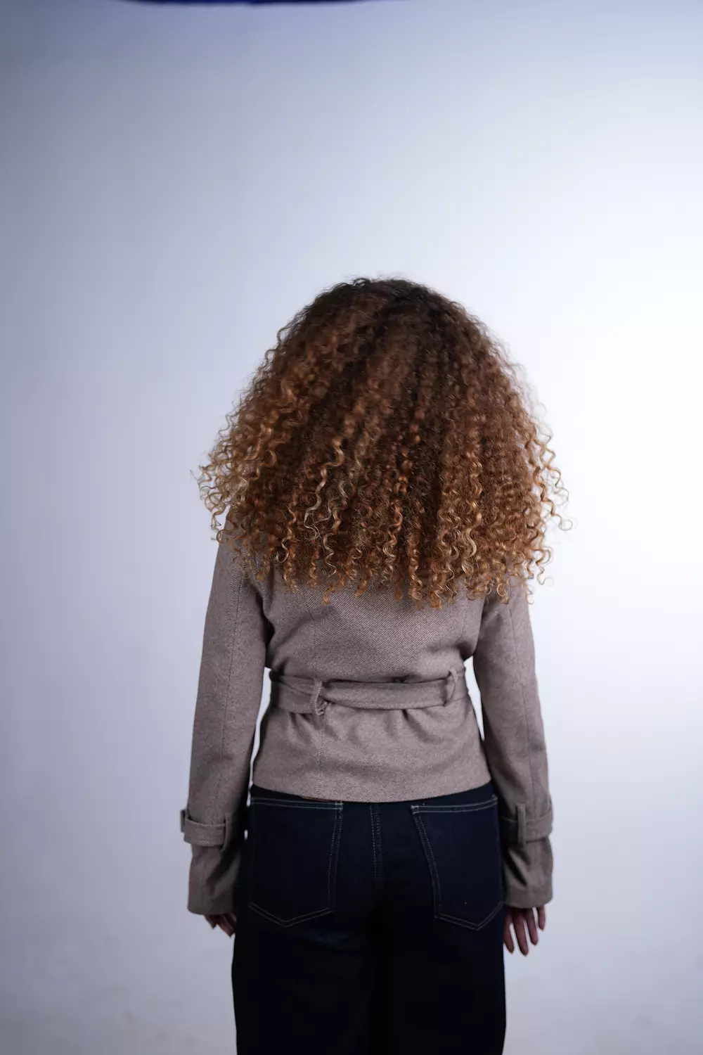 The Trench Detail Jacket - Brown  4