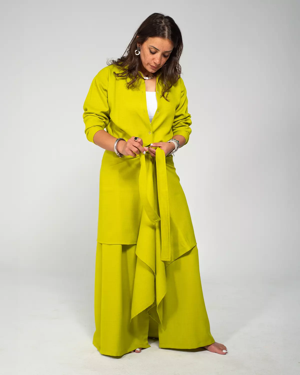 Muse layers 2 in 1 dress(kiwi) 2