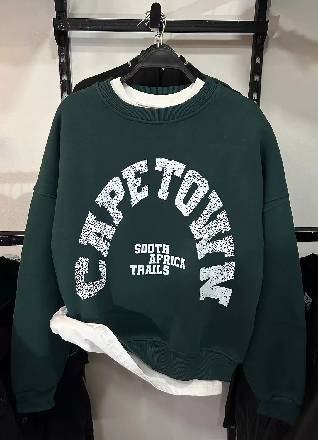 Cape Town Boxy Crewneck Sweatshirt  2