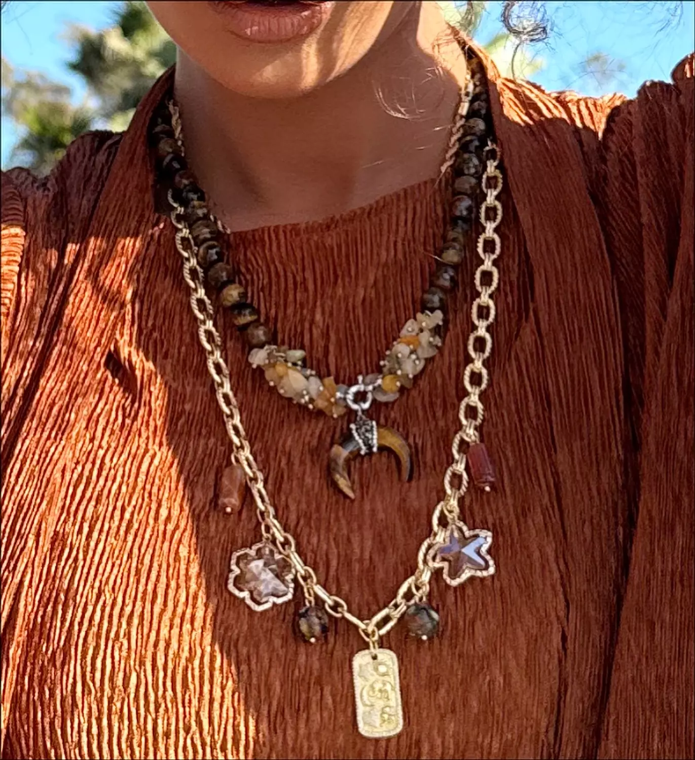 Tiger Agate Necklace 3