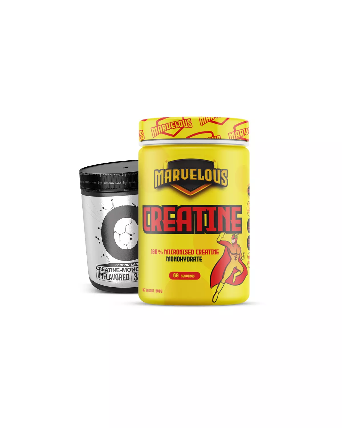 <p style="text-align: center"><strong>Marvelous Nutrition Creatine</strong></p><p style="text-align: center"><strong>( 300g - 60 Servings )</strong></p>