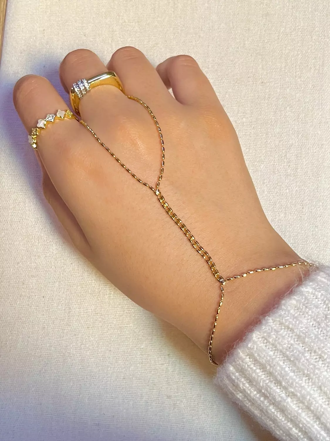 Golden Hand Chain  image