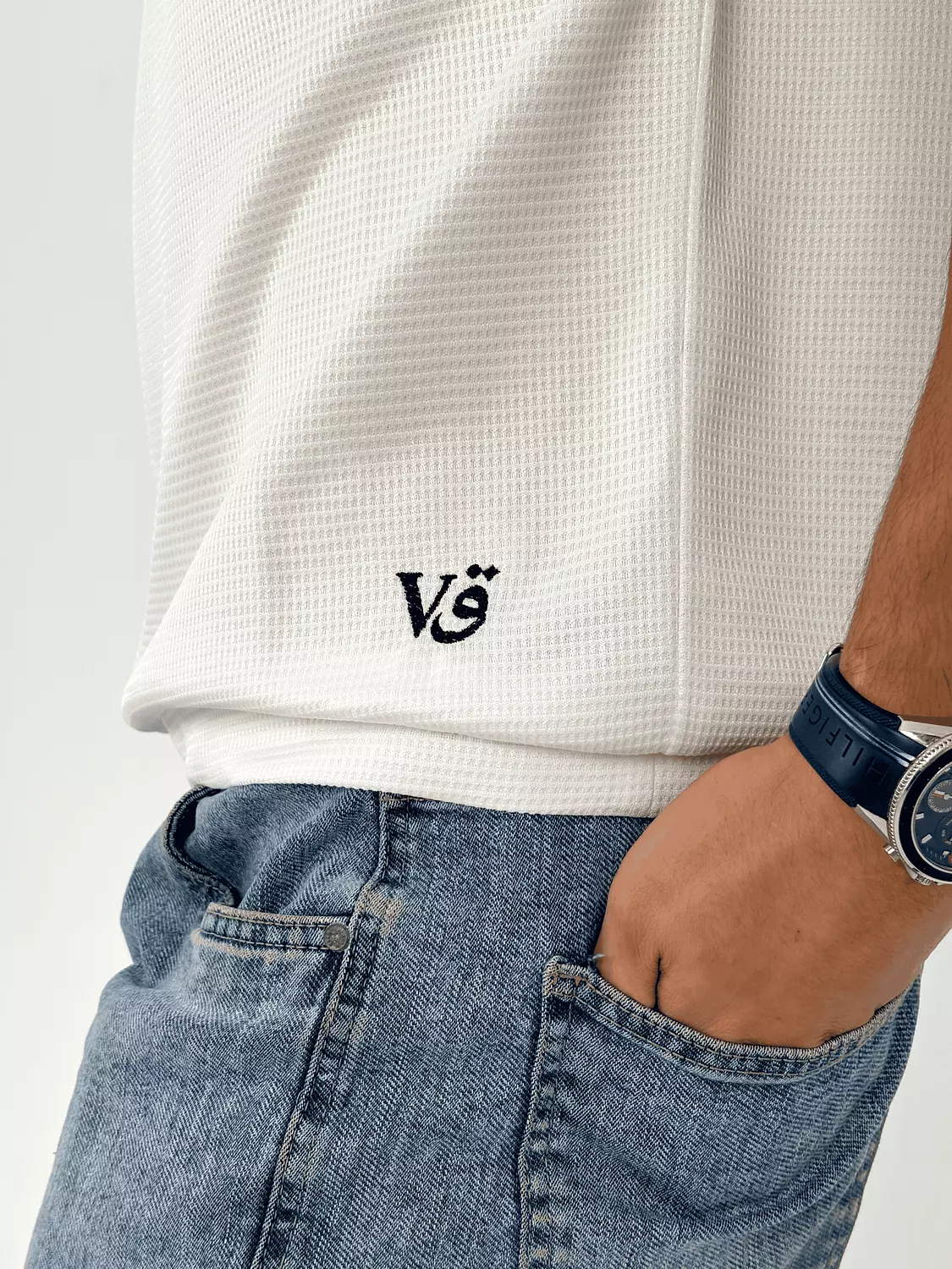 knitted Polo Shirt - Men image