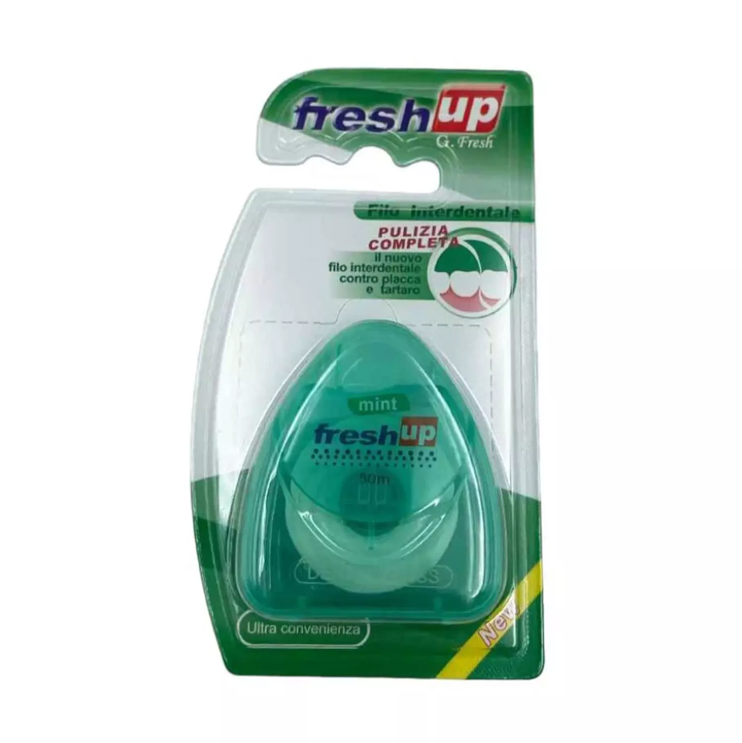 FRESH UP DENTAL FLOSS 50 M GREEN image