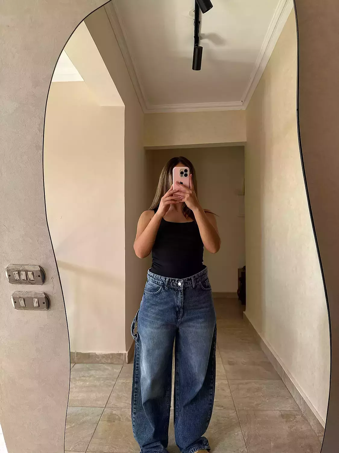 Skater Jeans Mid Blue image