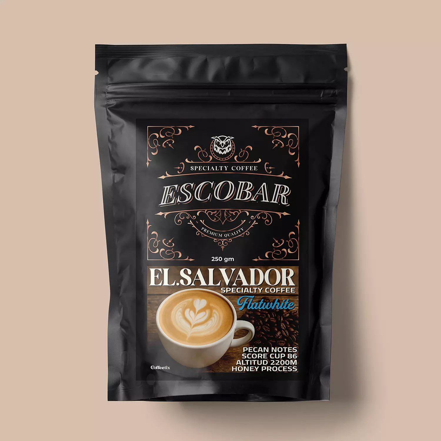 اسكوبار قهوة مختصة السلفادور فلات وايت image