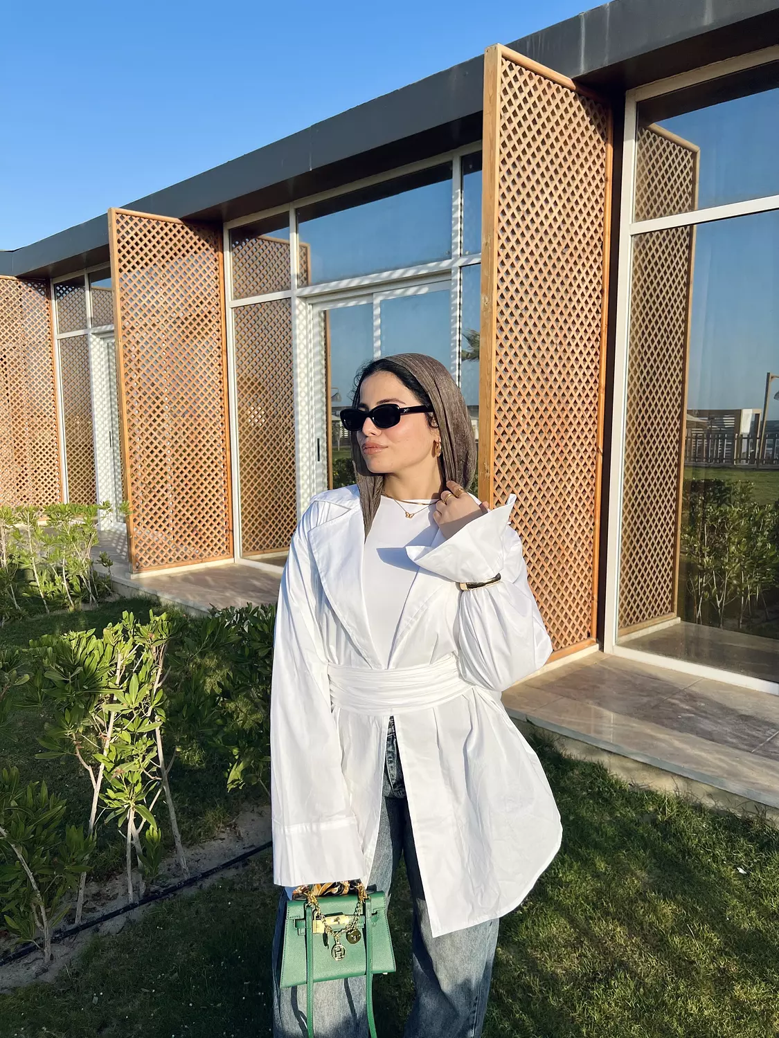Wrap causal shirt 2