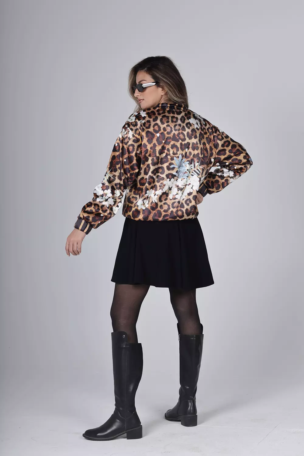 "LEOPARD" Bomber Jacket 6