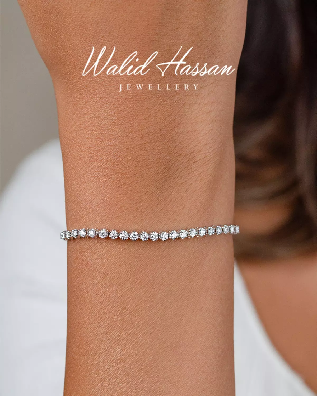 diamond tennis bracelet 1367 image