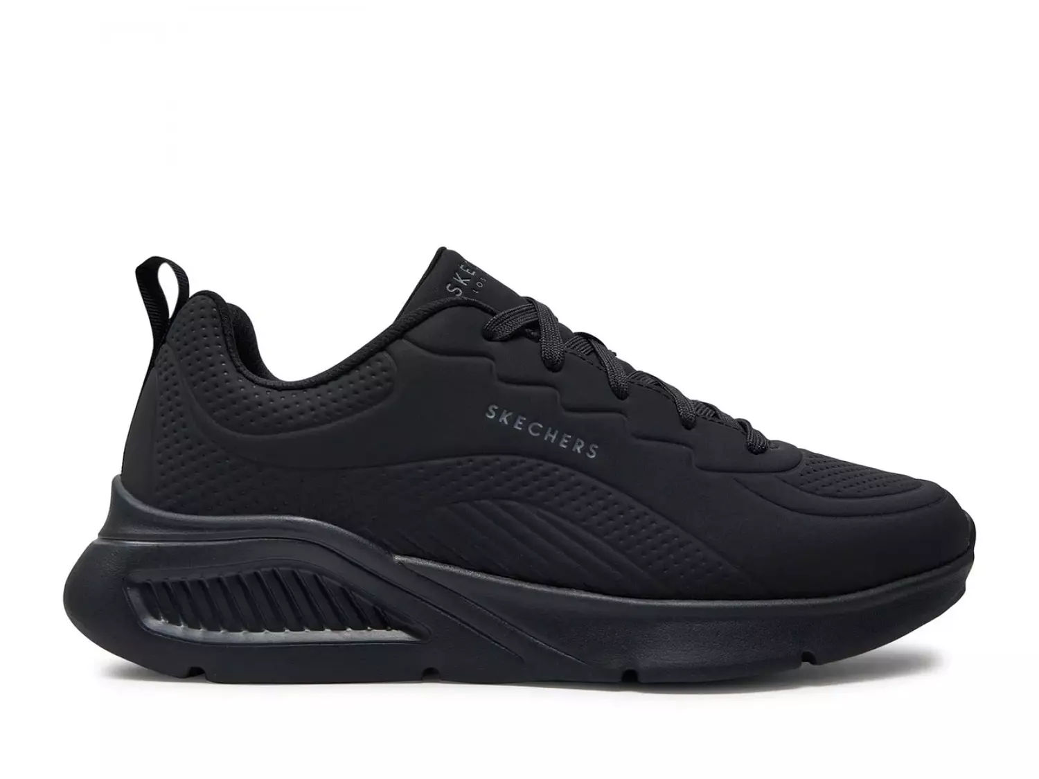 Skechers Mens Uno Lite Lighter One Trainers - Black image