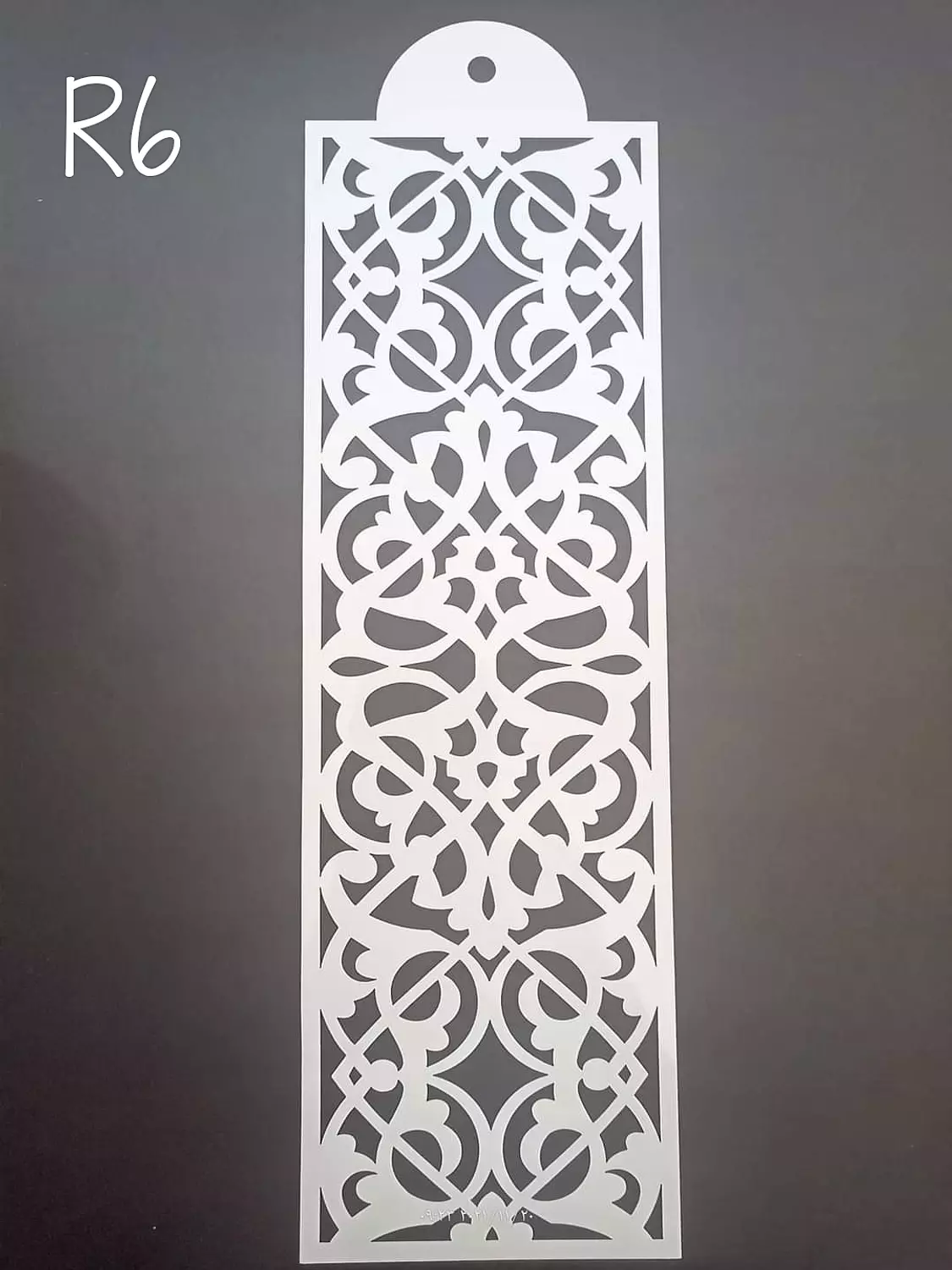 استنسل مفرغ طويل (اشكال مختلفة) Stencils(Different forms)   3