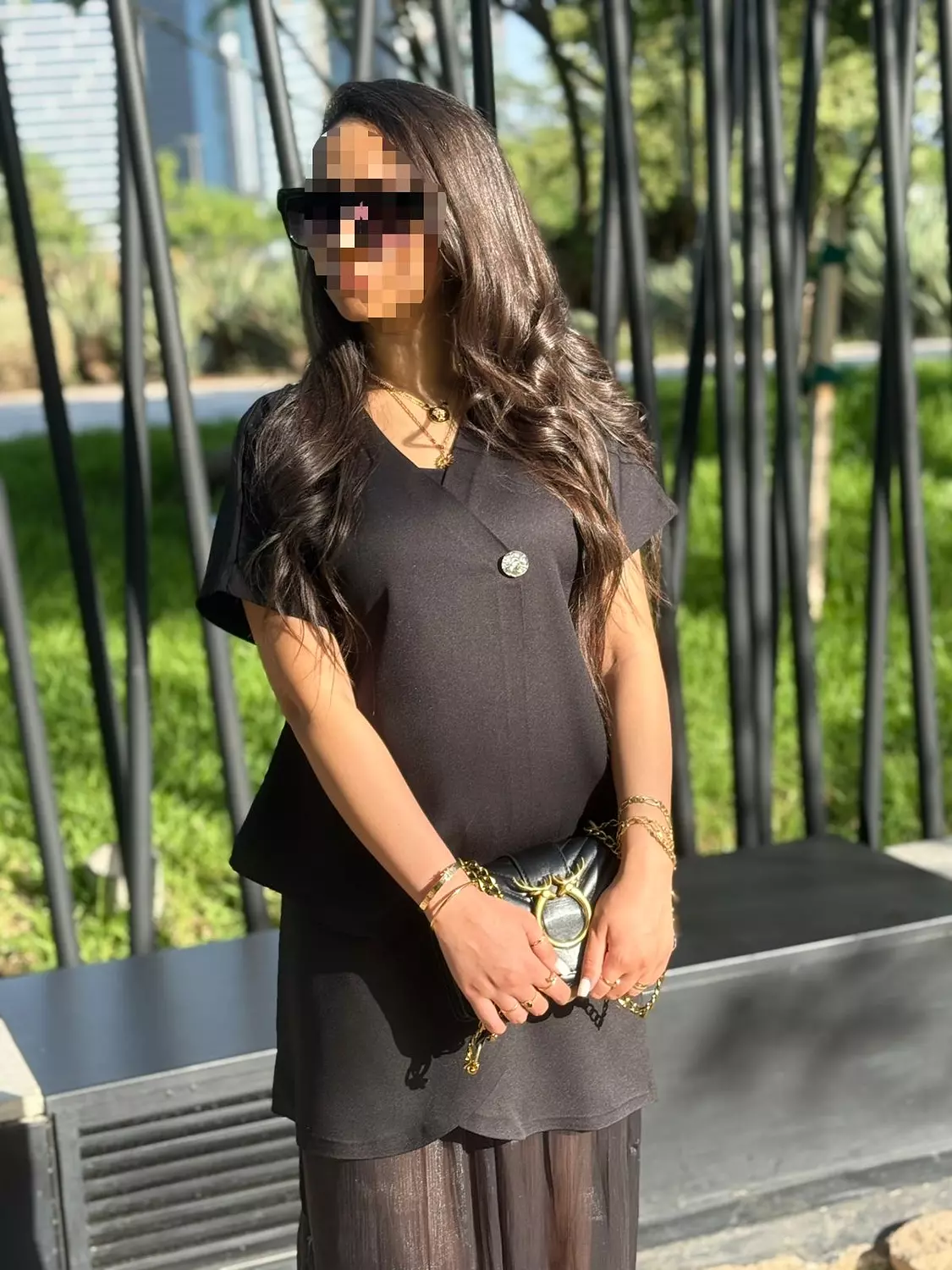 BLACK SKIRT SUIT hover image