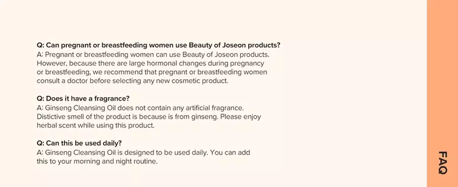 Beauty of Joseon - Ginseng Cleansing Oil 4