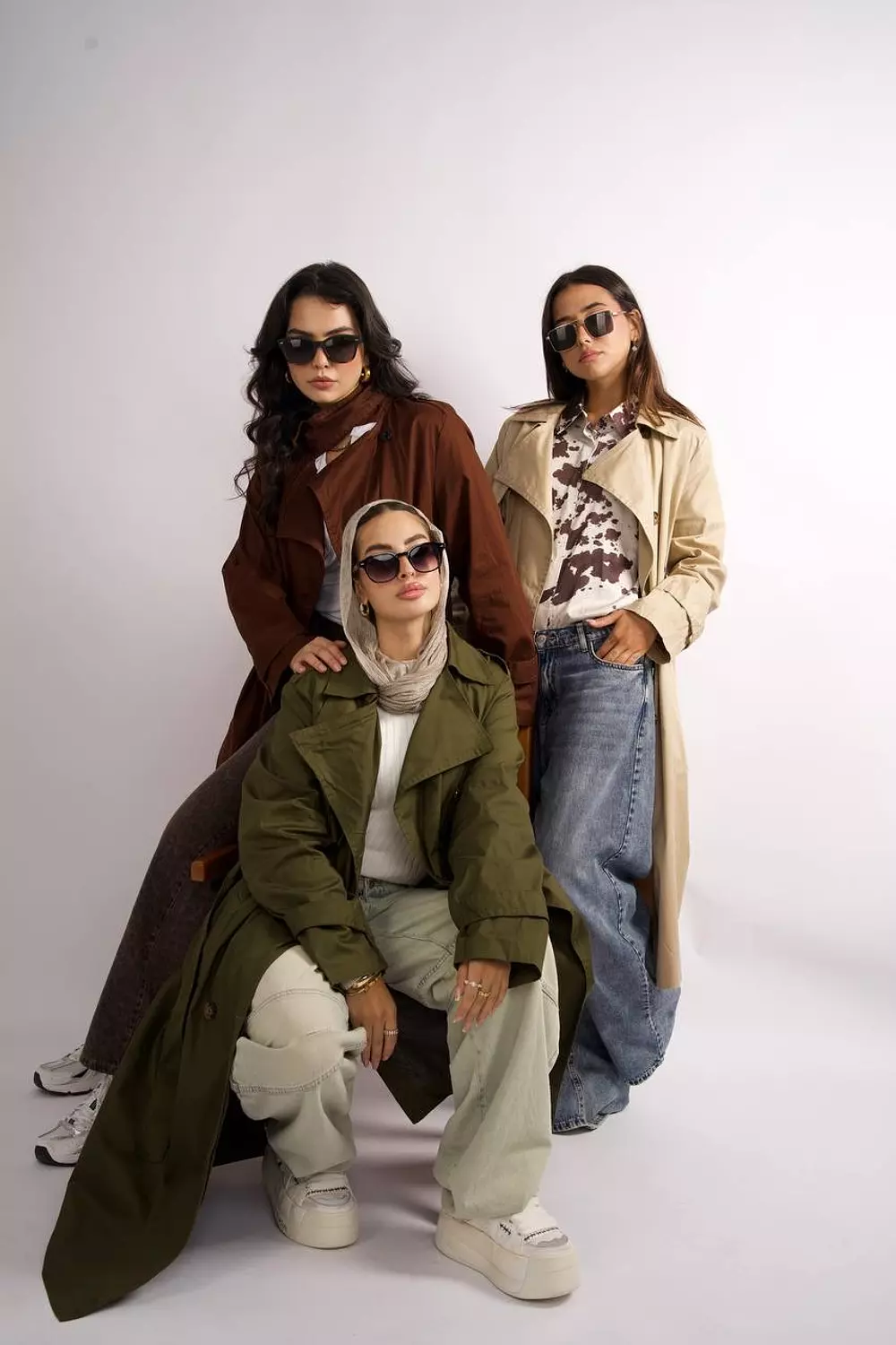 Collar Trench Coat 10