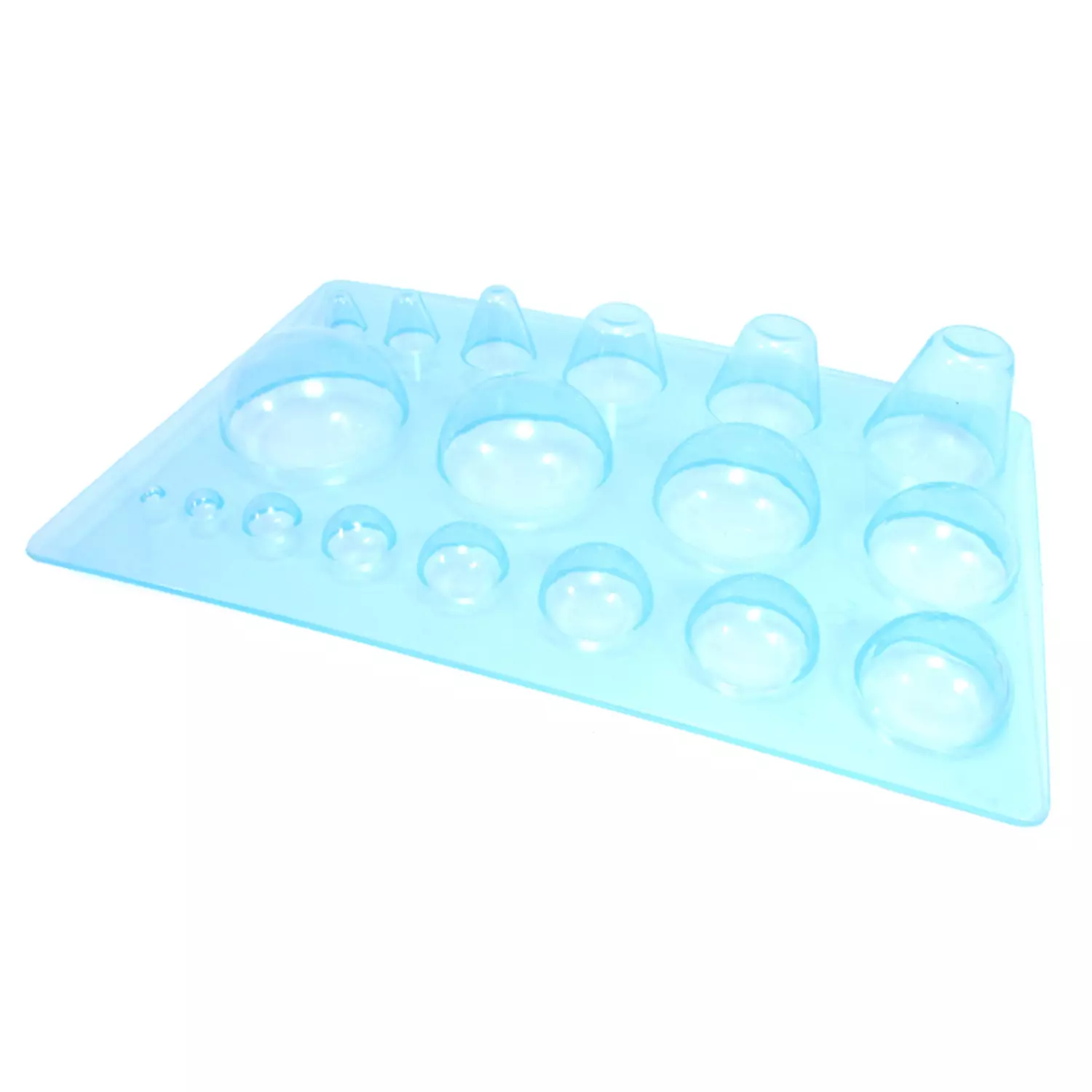 Quilling Paper Mold Half Ball Domes 1