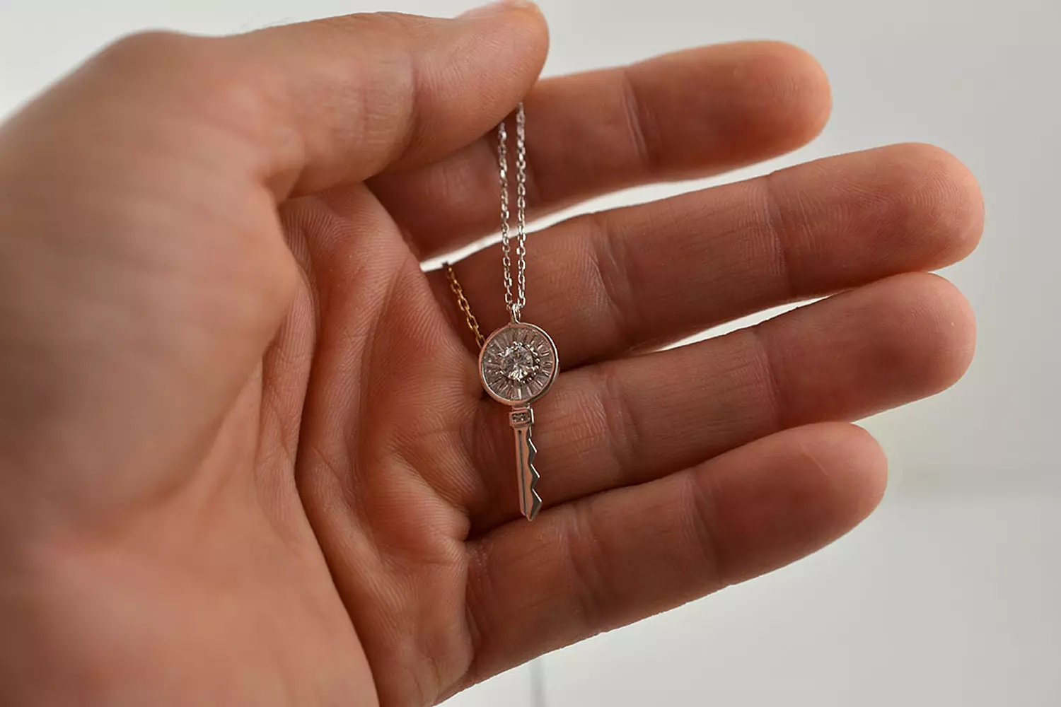italian key necklace 1