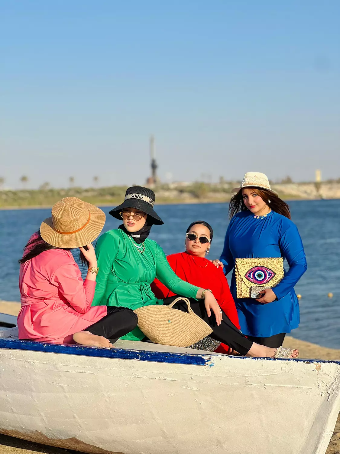 Waterproof Swimsuit (Long vest + legging + turban) 12