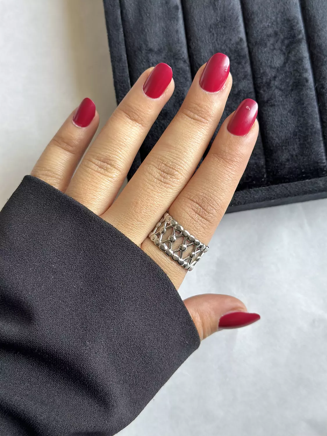 Snurrad Silver Ring 3