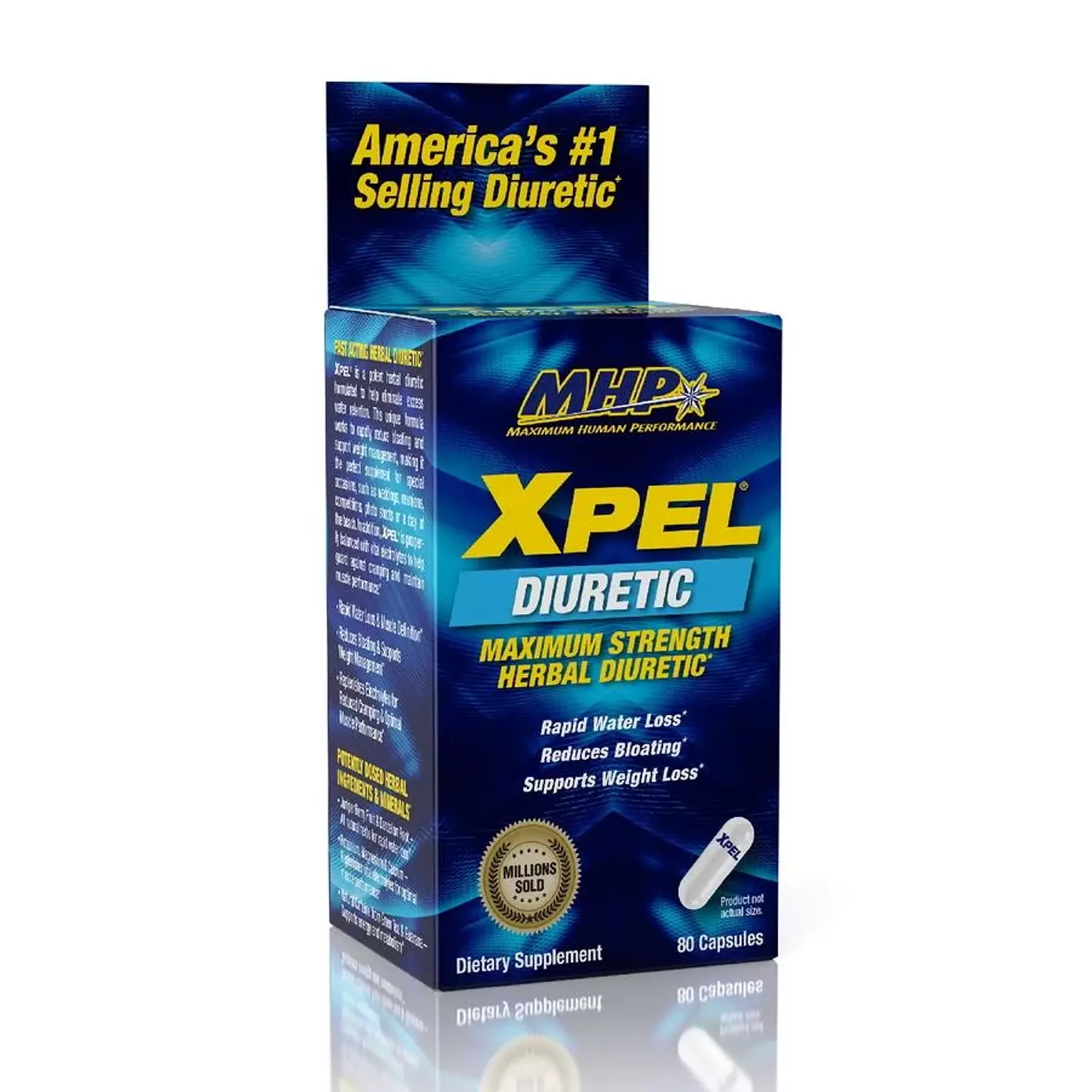 إكس بل 80 كبسولة – مدر للبول وحارق للدهون | Xpel 80 Capsules – Water Loss image