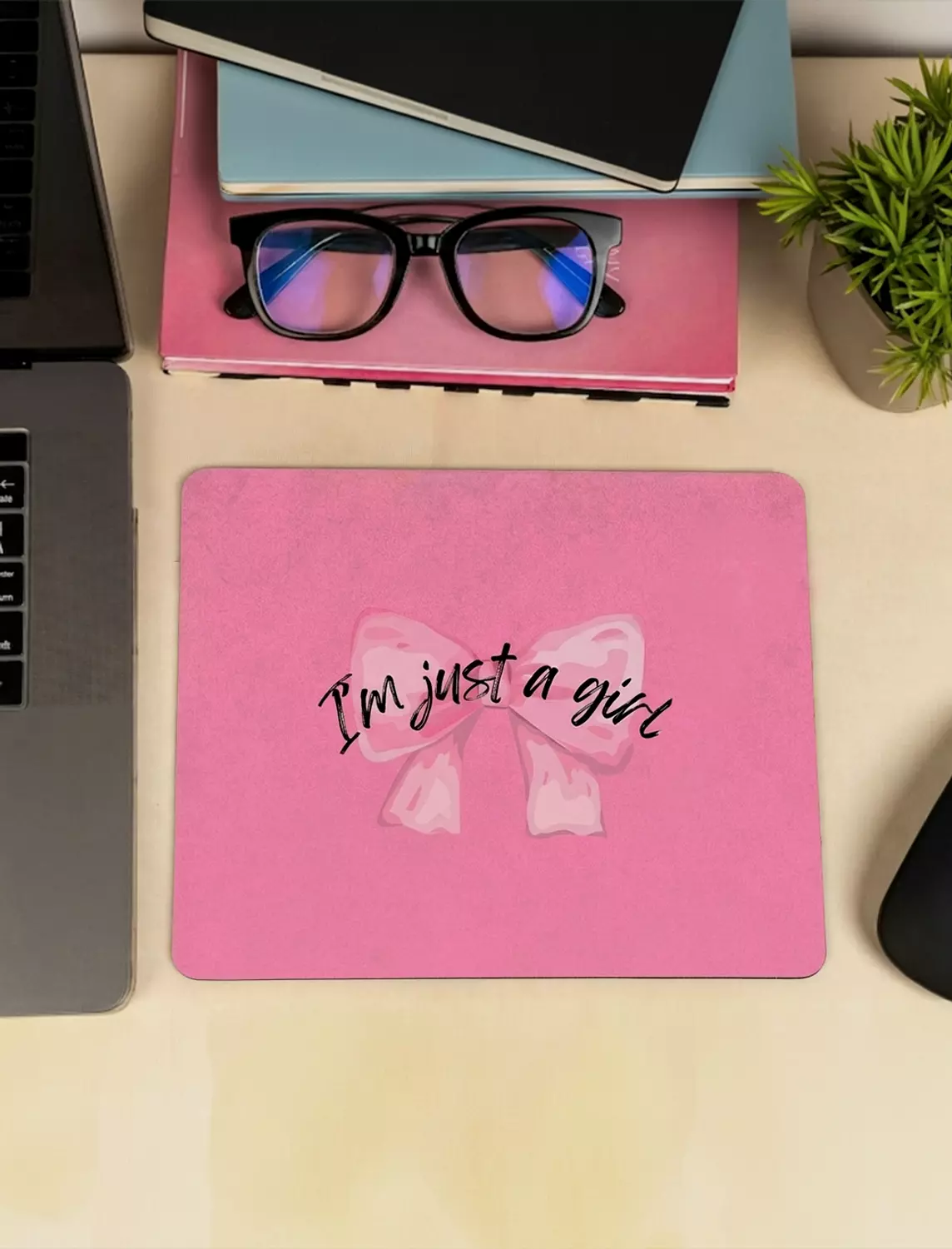 I’m just a girl mouse pad image