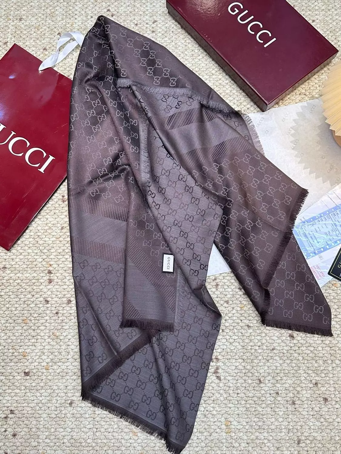 Gucci square scarf 3