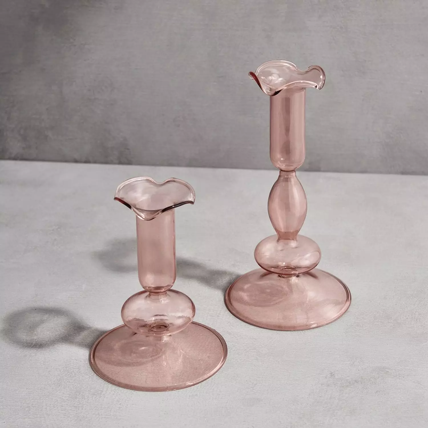 Lilies candle holders set  image