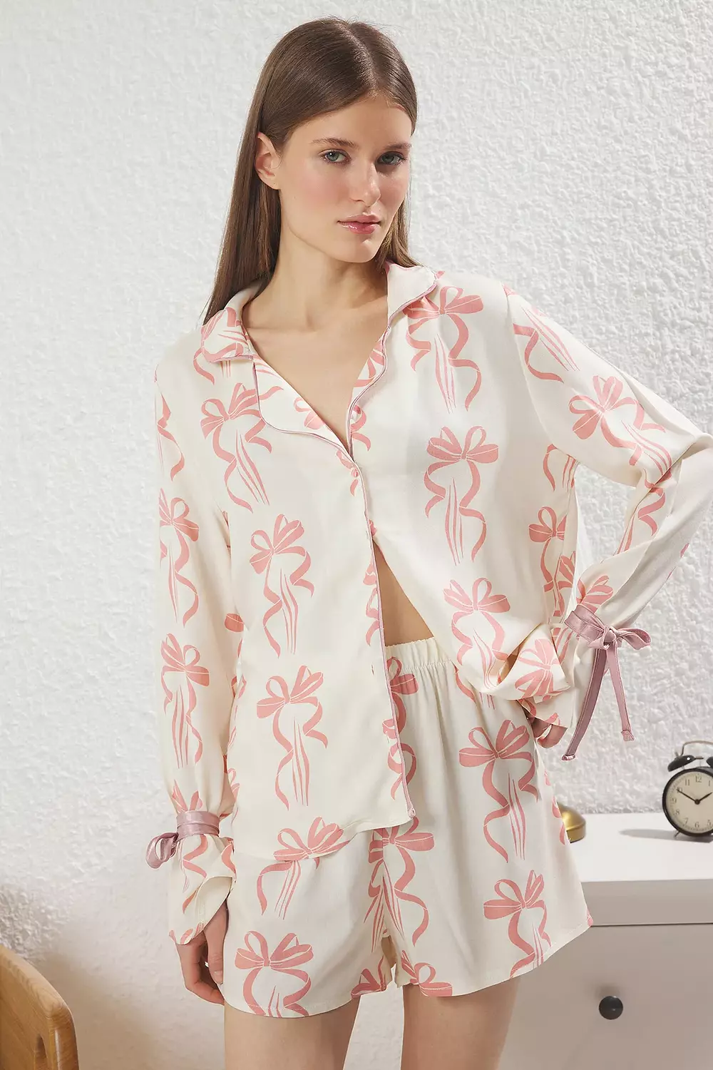 Ribbon Bow Pajama set image