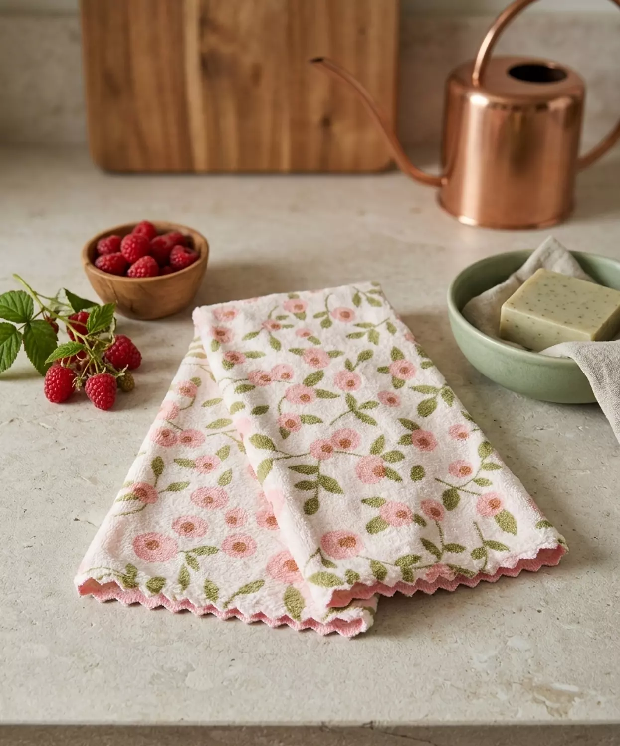 Floral Kitchen Towels - Set of 2 image